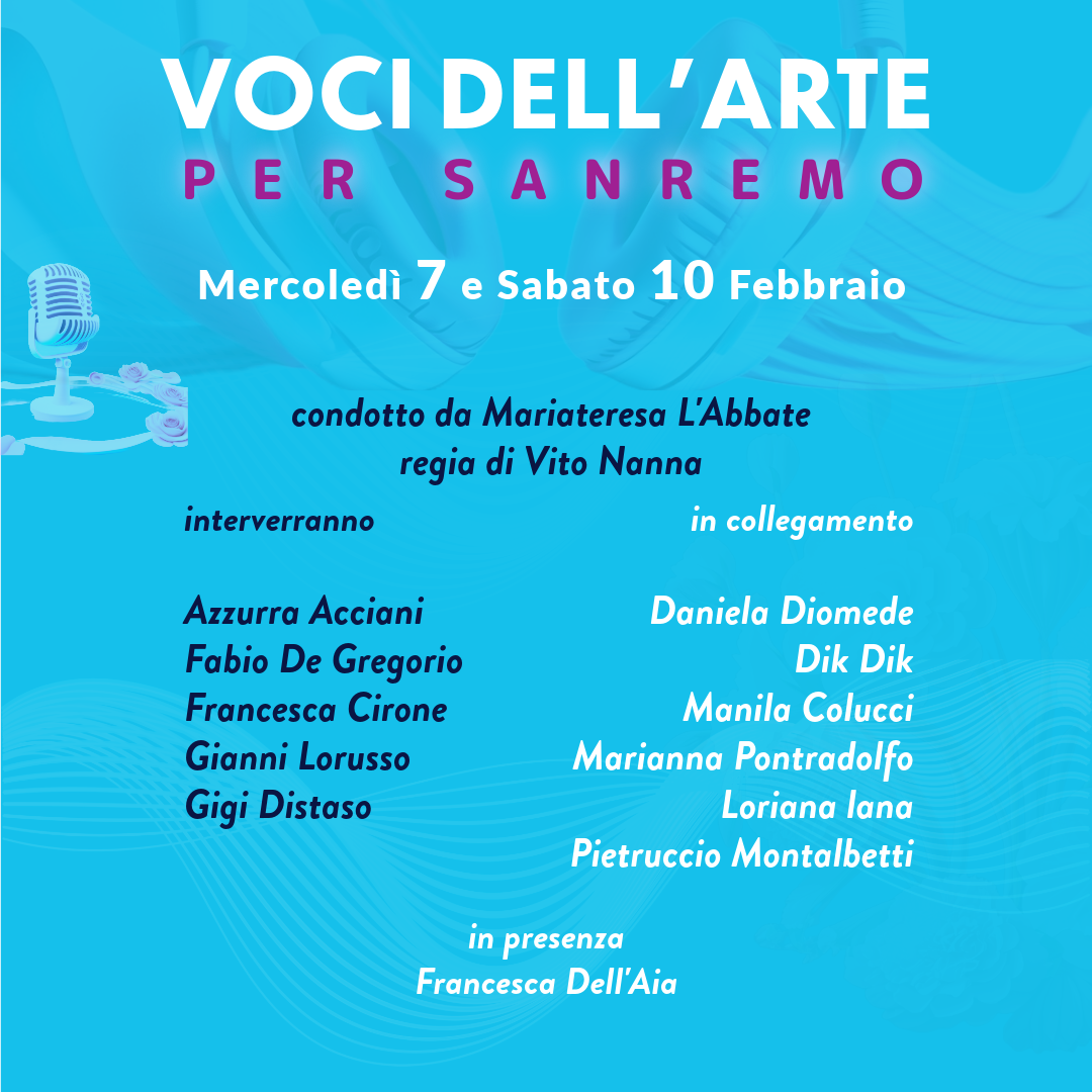 Voci dell’Arte per Sanremo — archivio fotografico 2